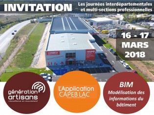 Artisans de Lozère, de l’Aveyron et du Cantal : vos Capeb vous invitent