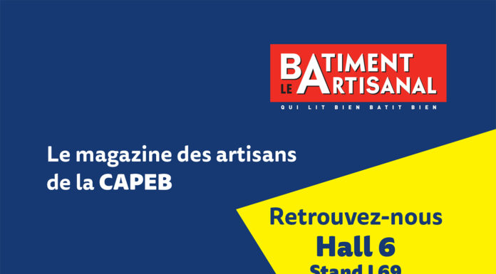 Du 04 au 08 novembre 2019 : retrouvez Le Bâtiment Artisanal sur le salon Batimat