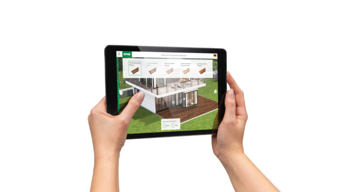 Spax créé un configurateur de terrasse