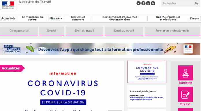 Coronavirus : les modalités d’organisation du travail