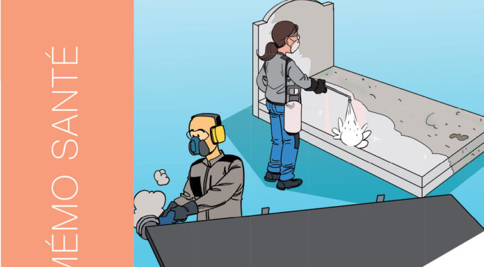 Un nouveau Mémo sur le risque chimique spécifique aux métiers de la pierre