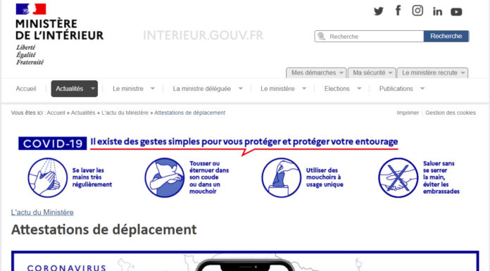 Confinement : mode d’emploi des attestations de déplacement