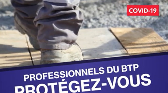 Covid : nouvelle mise à jour du guide de préconisations de sécurité sanitaire de l’OPPBTP