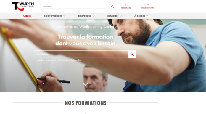 Würth Training Center : le centre de formation dédié aux professionnels