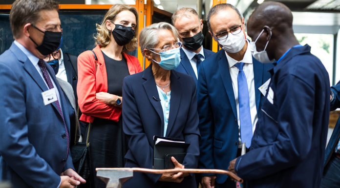 Jean-Christophe Repon était avec la ministre du Travail pour la rentrée des apprentis
