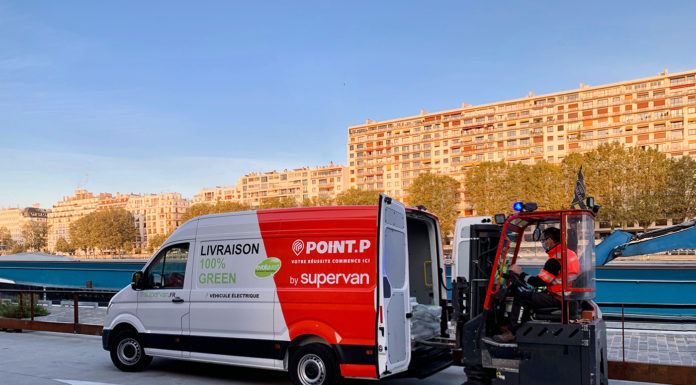 Point.P adopte des camions 100 % électriques pour ses livraisons dans Paris intramuros et au sein de la petite couronne