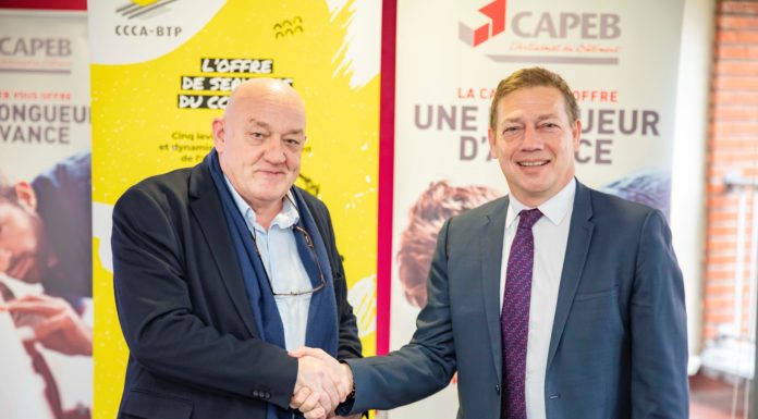 Partenariat Capeb – CCCA-BTP : impulser l’innovation dans l’apprentissage et dans l’accompagnement du développement de la formation professionnelle