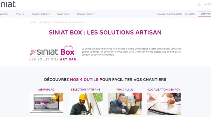 Siniat lance Siniat Box