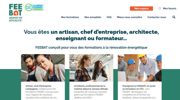 Le programme FEEBat a été renouvelé : une bonne nouvelle pour les entreprises artisanales du bâtiment