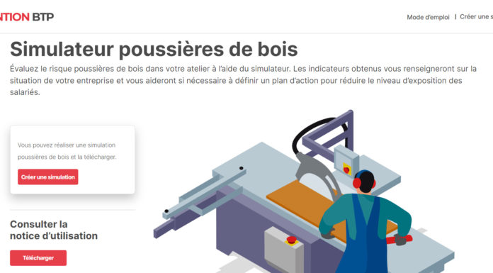 Nouveau simulateur en ligne pour évaluer l’exposition au risque poussières de bois