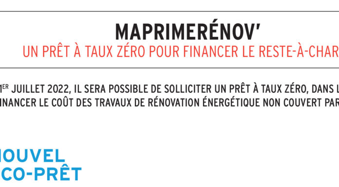Un nouvel Eco-Prêt pour encourager les travaux