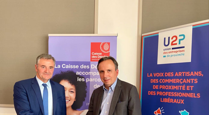 L’U2P et la Caisse des dépôts s’engagent dans un partenariat en faveur de la formation professionnelle