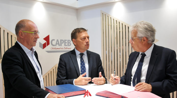 Batimat : la Capeb, Iris-ST et Loxam renouvellent leur partenariat