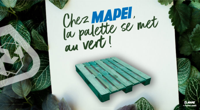 Avec MAPEI, la palette se met au vert