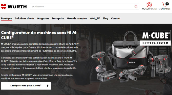 Configurateur de machines sans fil M-Cube®