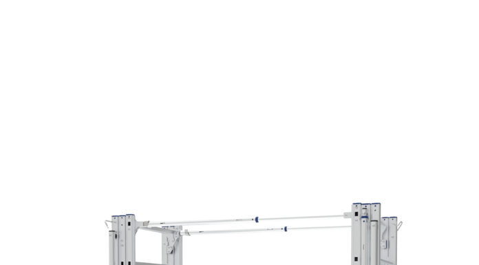 Z’Tower : un échafaudage roulant télescopique, hyper polyvalent et ultra pratique