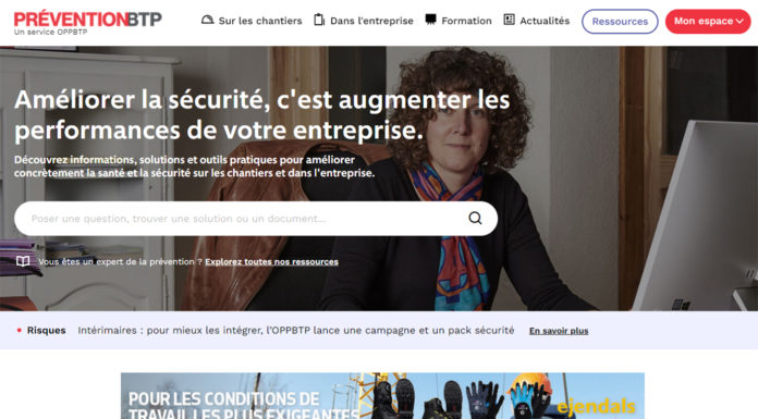 Les dernières ressources disponibles sur Préventionbtp.fr