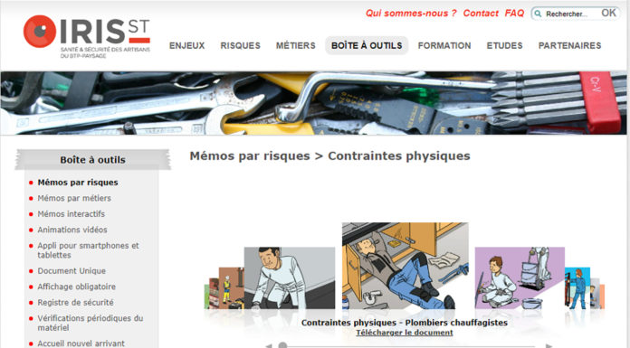 Les contraintes physiques : informer et former son personnel
