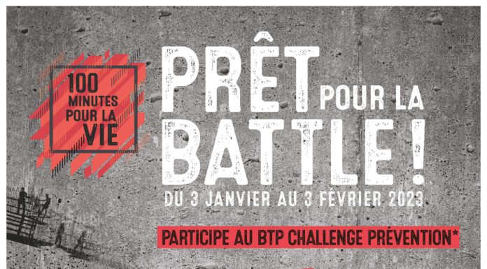 Troisième édition du Challenge mobile « 100 minutes pour la vie » 2023