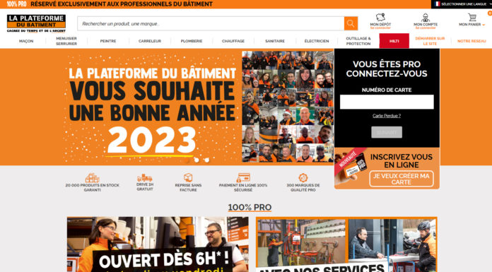 La Plateforme du Bâtiment ouvre un nouveau dépôt de 14 200 m2