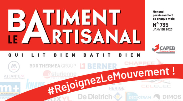Vous êtes lecteur du journal Le Bâtiment Artisanal : donnez-nous votre opinion