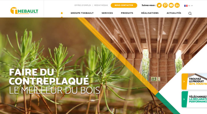 Première usine de LVL en France : le groupe Thebault investit 100 millions d’euros