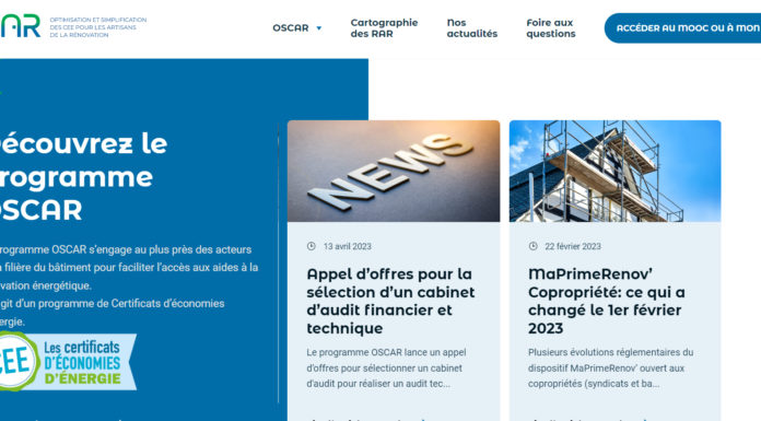 Le programme Oscar : 340 référents d’aide à la rénovation (RAR) formés