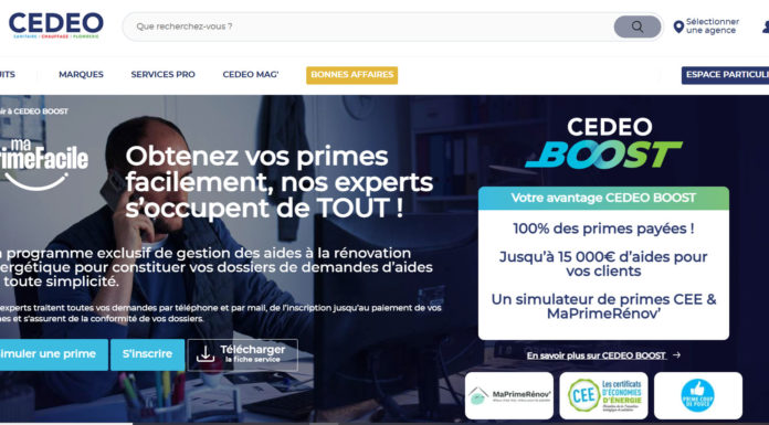 Ma Prime Facile de CEDEO BOOST : un programme de gestion des aides à la rénovation énergétique