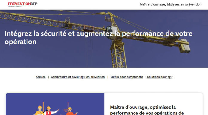L’OPPBTP lance un nouveau site internet dédié à la maitrise d’ouvrage et à la maîtrise d’œuvre