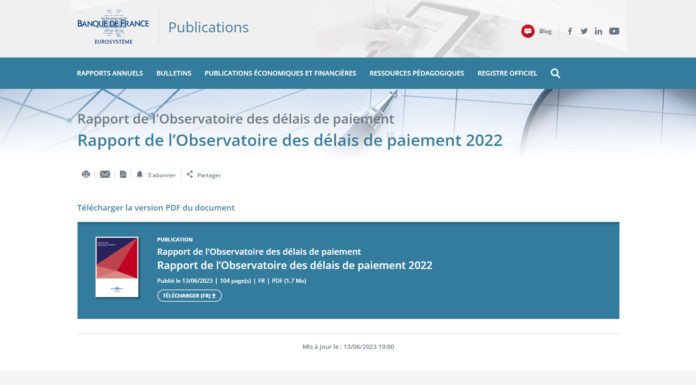 Délais de paiement : les grandes entreprises ont encore des progrès à réaliser