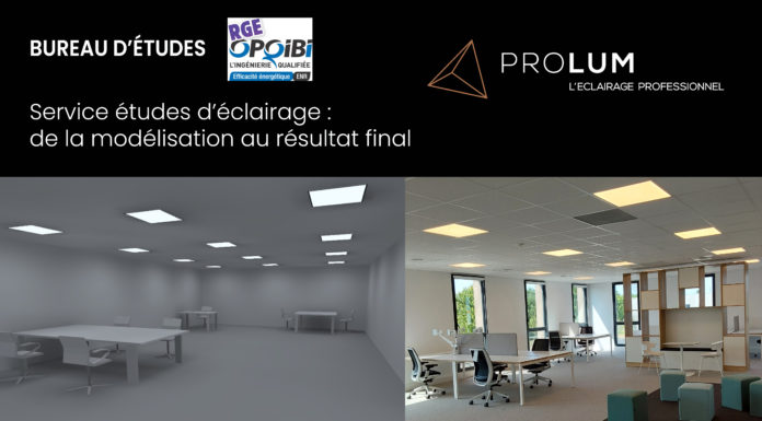 Outils de conception d’éclairage Prolum