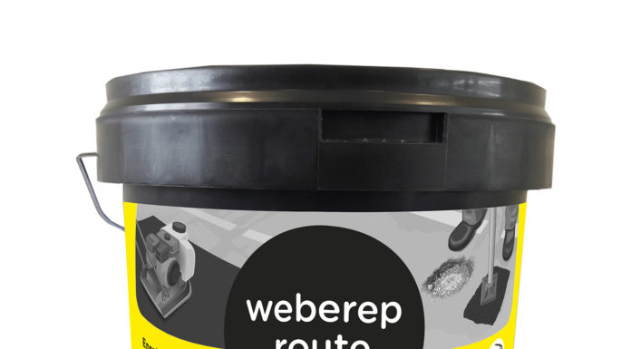 Enrobé à froid noir weberep route