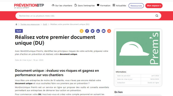 Document unique d’évaluation des risques professionnels : soyez vigilants face au risque de démarchage