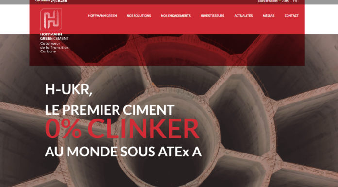 Point.P et Hoffmann Green signe un partenariat pour diffuser un ciment sans clinker