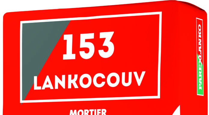 153 Lankocouv, mortier de couverture hydrofugé à la chaux