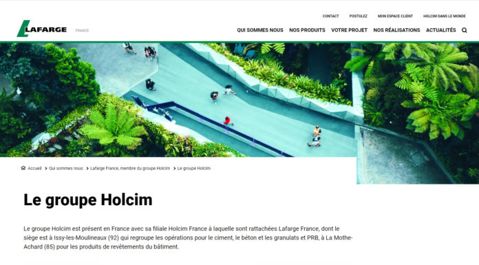 Holcim France et l’État signent un contrat de transition écologique