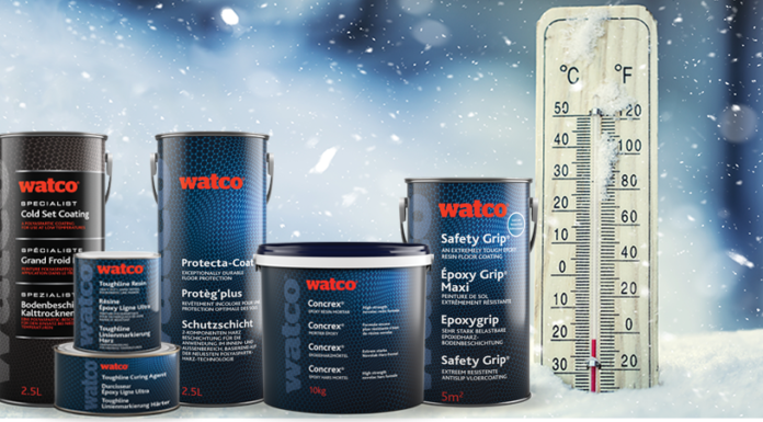 Des peintures et des mortiers applicables de 0 °C à – 20 °C