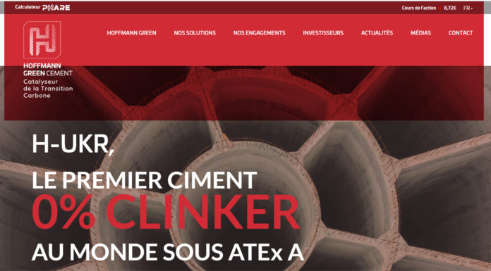 Ouest : accord entre Hoffmann Green Cement Technologies et le groupe Tartarin