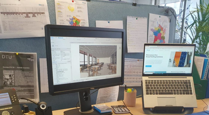 Projets « plafond » ou « solution murale » : Knauf Ceiling Solutions accompagne les professionnels