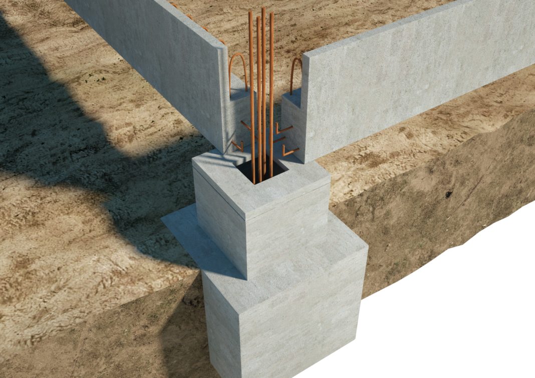 KP1 SOUBASSEMENT AVEC PLOT BETON 2 EN 1 BASIK