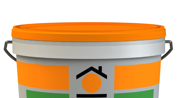 Un revêtement de peinture conçu avec 35 % de matières premières recyclées