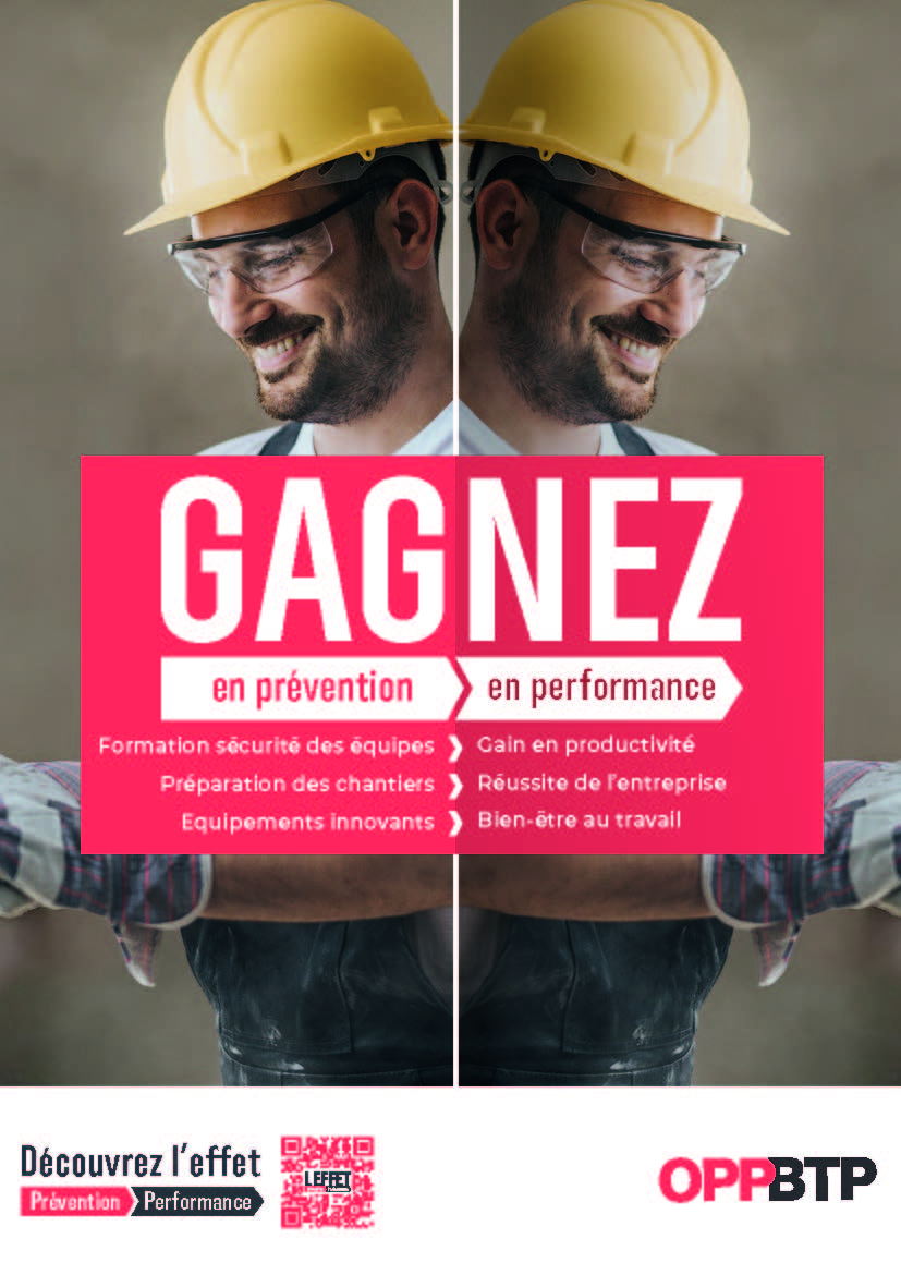 OPPBTP_Affiche Campagne Prévention et Performance