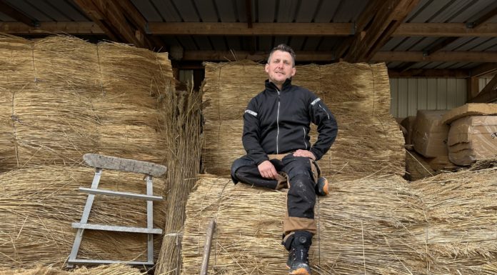Adrien Bougeard : un chaumier qui veille au grain ! Portrait du dernier chaumier d'Ille-et-Vilaine