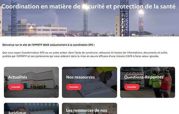 Un site dédié aux coordinateurs SPS