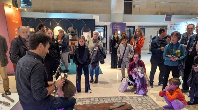 Au salon du patrimoine, la transmission coule dans les veines des artisans du bâtiment salon patrimoine artisanat ardoise couvreur