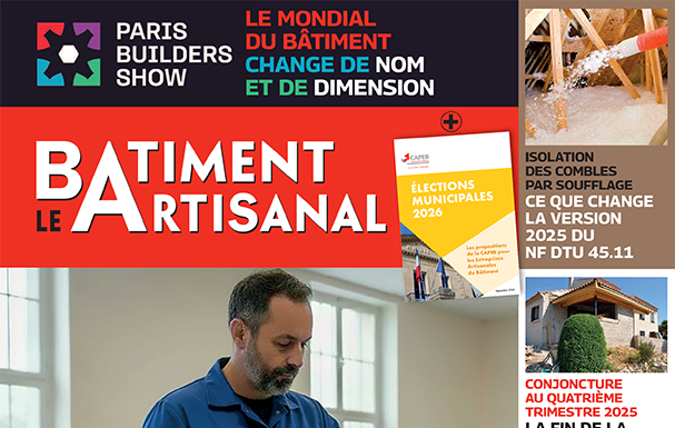 Bâtir avec nous, les artisans