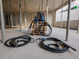 Bosch lance son premier système de vibreurs à béton sans-fil 18V