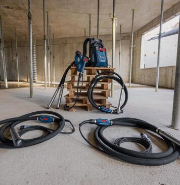 Bosch lance son premier système de vibreurs à béton sans-fil 18V